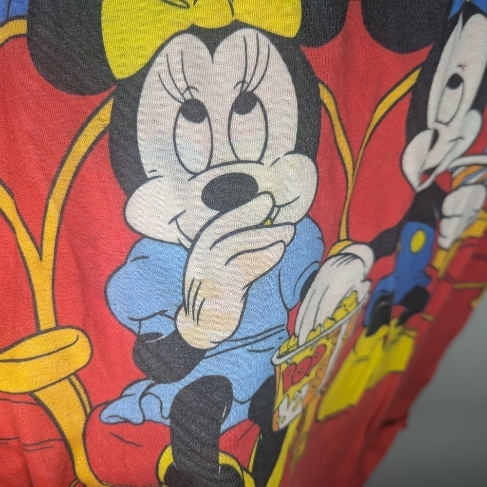 Vintage Disney World Mickey Mouse Pajama Sleep Shirt One Size mickey mouse - Picture 3 of 10